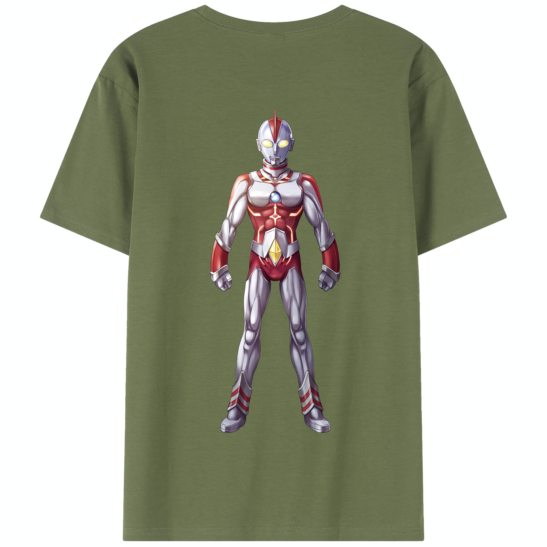 （画像用） ウルトラマン Ultraman 綿100％半袖Tシャツ（背面プリント）